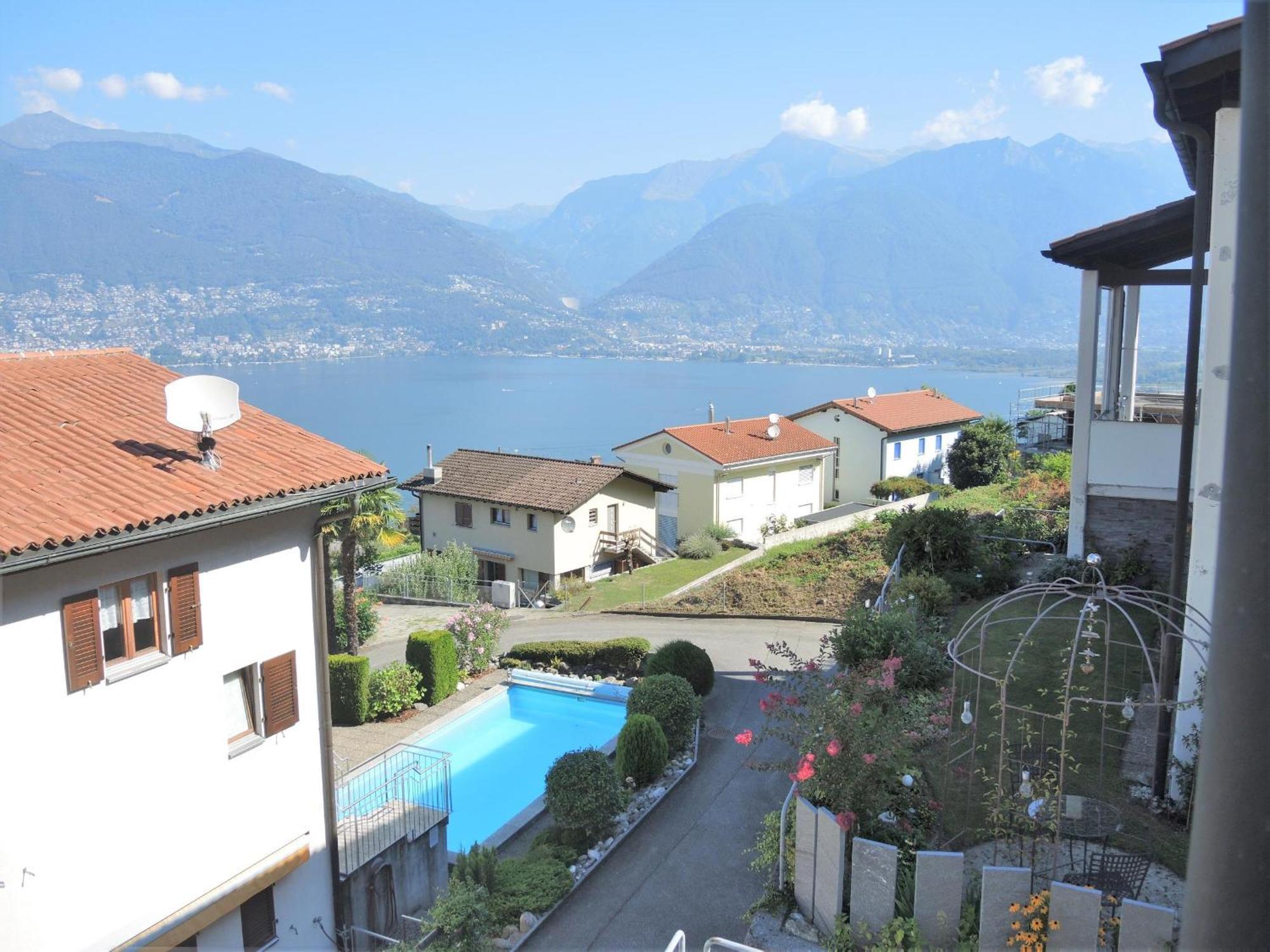 Residenza Al Castagno Duplex By Fewotessin Piazzogna المظهر الخارجي الصورة